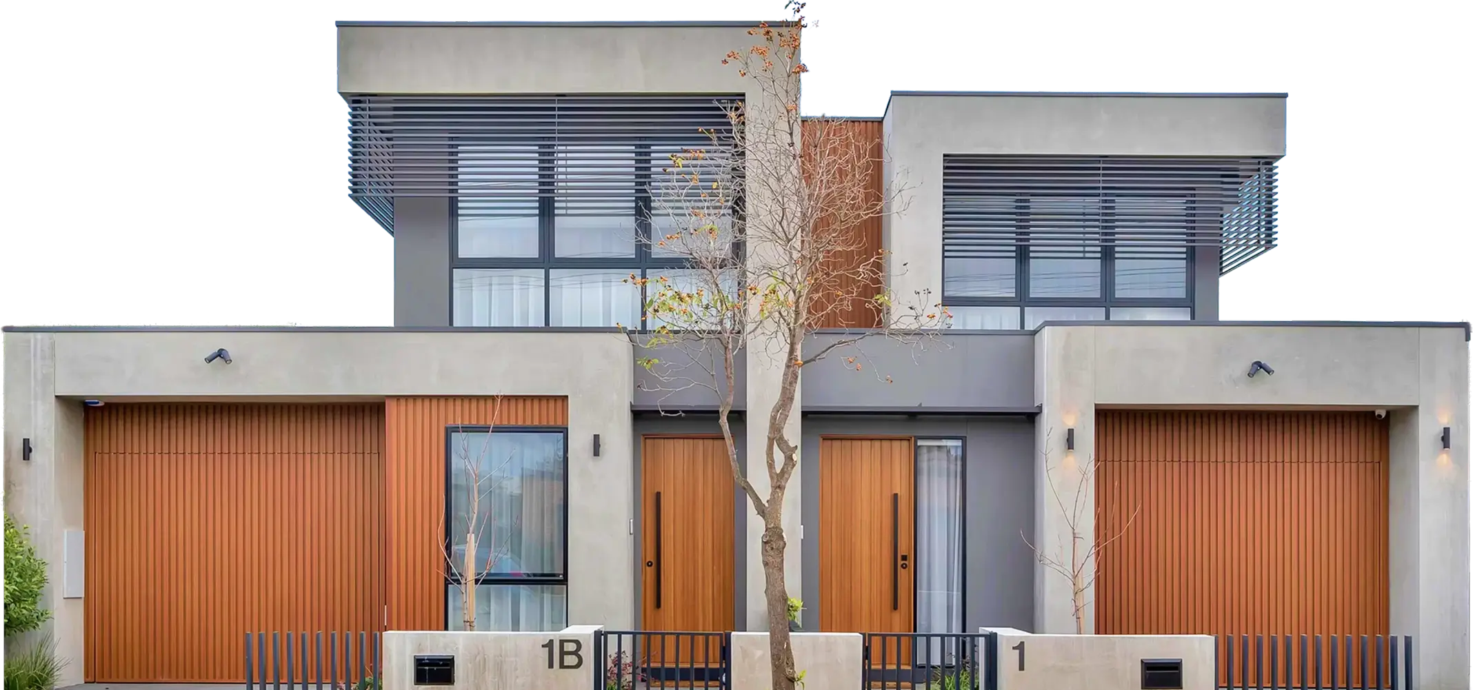 Custom-built dual occupancy duplex by Ozcan Group in Avondale Heights, Melbourne